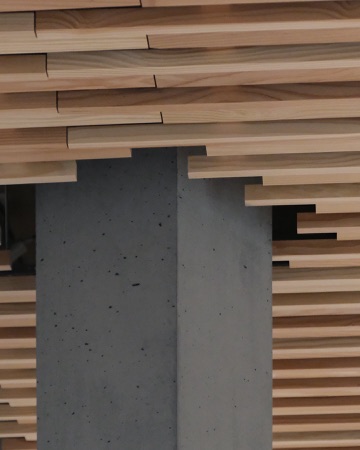 Stützen aus Beton, Holz · Kinderspital Zürich — Herzog & de Meuron