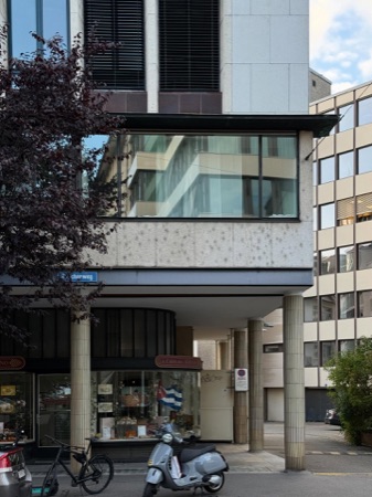 Fassaden, Fenster aus Metall, Glas · Geschäftshaus Bleicherhof — Otto Rudolf Salvisberg