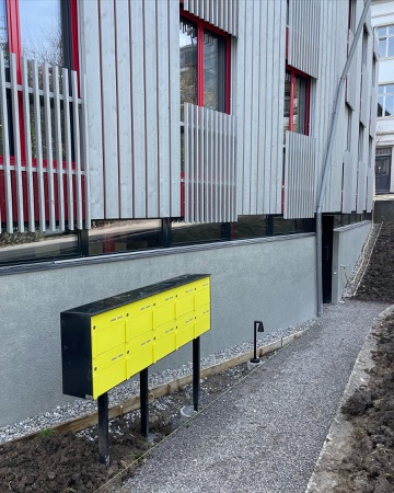 Fassaden, Fenster aus Holz, Glas · Atelierhouse — Burkhalter Sumi Architekten