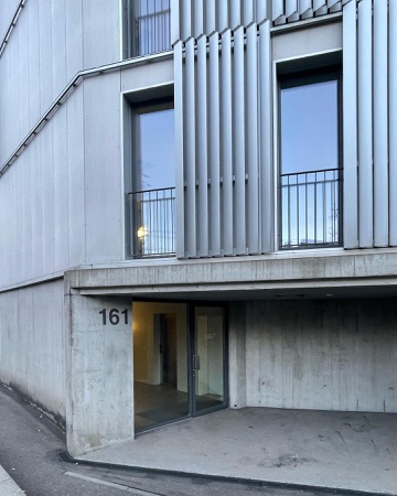 Fenster, Türen aus Beton, Metall · Wohnsiedlung Guggach — Althammer Hochuli Architekten