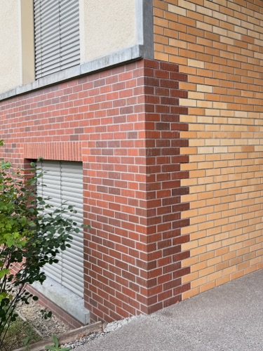 Fassaden aus Backstein · Wohnsiedlung Im Stückler — Adrian Streich Architekten