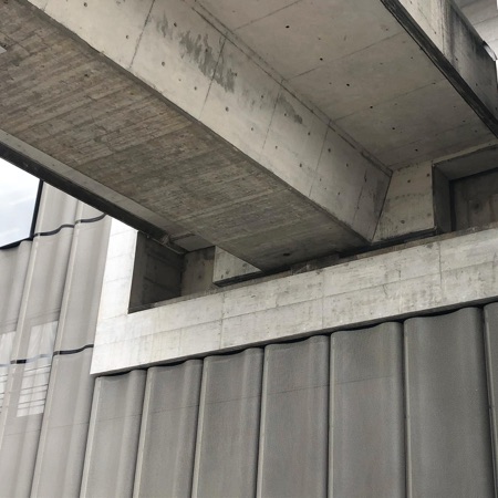 Decken aus Beton, Metall · Toni-Areal — EM2N
