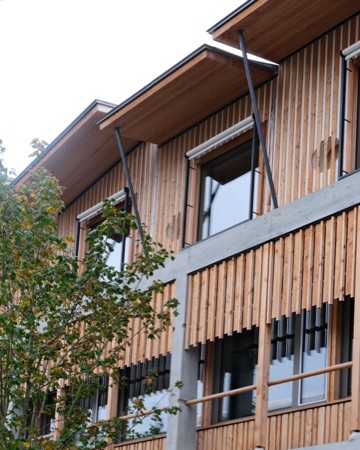 Fassaden, Fenster aus Beton, Holz · Kinderspital Zürich — Herzog & de Meuron