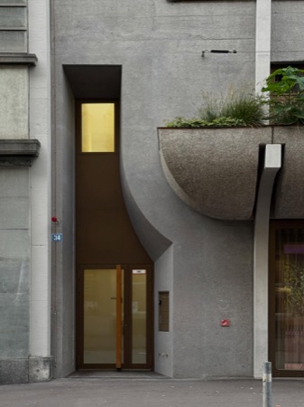 Fassaden, Türen aus Beton, Holz · Spengler-Haus — SPPA Architekten