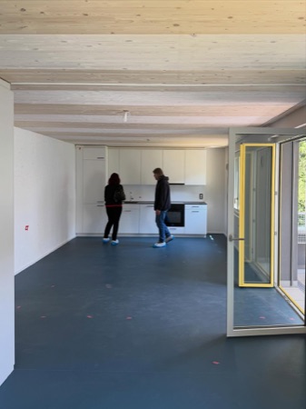 Türen, Küchen aus Holz, Glas · Espenhof West — Weyell Zipse Architekten