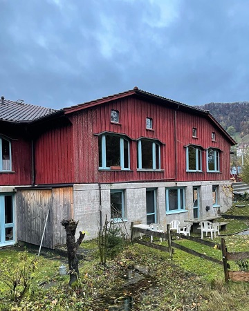 Fassaden, Fenster aus Beton, Holz · Rudolf Steiner Schule — Fritz Schmocker