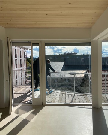 Fenster, Türen aus Holz, Metall · Hobelwerk, Haus D — Pascal Flammer