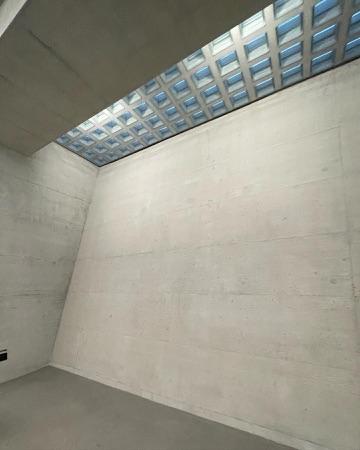 Oberlichter, Decken aus Beton, Glas · Research Building GLC, ETH Zurich — Boltshauser Architekten