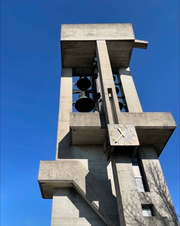 Fassaden aus Beton, Metall · Reformierte Kirche Effretikon — Ernst Gisel