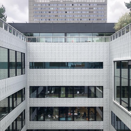 Fassaden, Fenster aus Metall, Glas · Toni-Areal — EM2N
