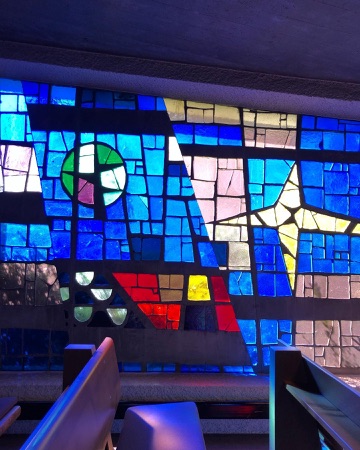 Fenster aus Beton, Glas · Martin-Luther-Kirche — Ernst-Ulrich Krägel / Franz Steinbrüchel