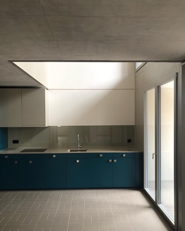 Türen, Küchen aus Beton, Metall · Geistlich-Areal, Baufeld C1 — Graber Pulver Architekten