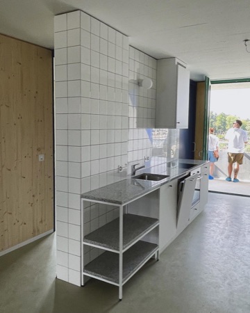 Küchen aus Holz, Metall · Guggach III — Donet Schäfer Reimer Architekten
