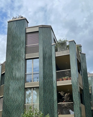 Fassaden, Fenster aus Metall, Glas · Wohnbauten Steinwies-/Irisstrasse — EMI Architekten
