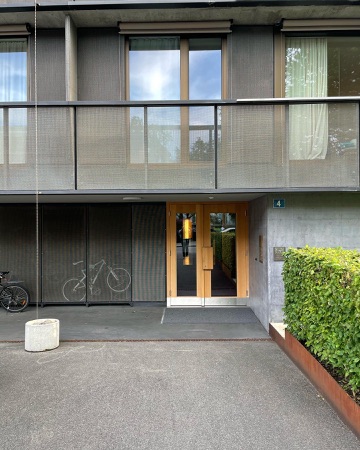 Türen, Balkone aus Holz, Metall · Mehrfamilienhaus Rondo — Graber Pulver Architekten