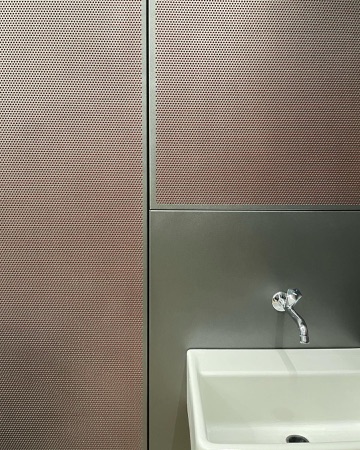 Bäder aus Metall · Research Building GLC, ETH Zurich — Boltshauser Architekten