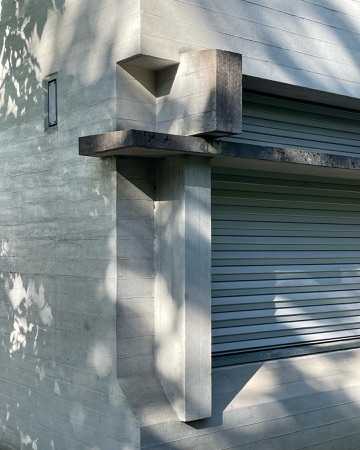Fassaden, Fenster aus Beton, Metall · Schulhaus Stettbach — Esther & Rudolf Guyer