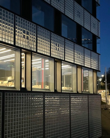 Fassaden, Fenster aus Metall, Glas · Research Building GLC, ETH Zurich — Boltshauser Architekten