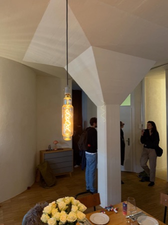 Stützen, Decken aus Holz, Verputz · Transformation eines Lagergebäudes zu Wohnungen — Buol & Zünd
