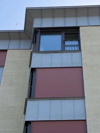 Fassaden, Fenster aus Metall, Glas · Alterszentrum Hochweid — Wolfgang Rossbauer