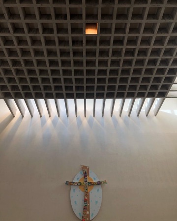 Oberlichter, Decken aus Beton, Verputz · Evangelisch-reformierte Andreaskirche — Jakob Padrutt