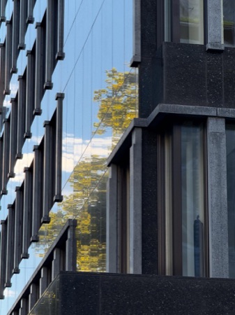 Fassaden, Fenster aus Glas, Naturstein · Geschäftshaus Bleicherweg 21 — Studio Märkli