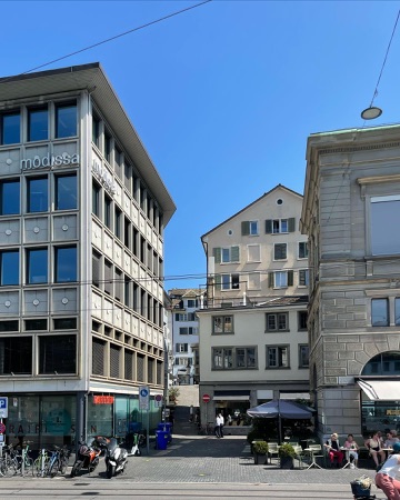 Fassaden, Fenster aus Metall, Glas · Geschäftshaus Modissa — Karl Egender / Wilhelm Müller