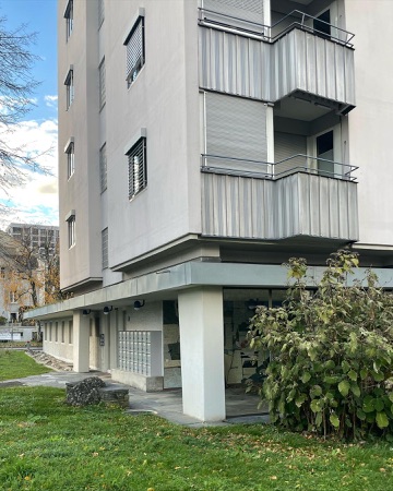 Fassaden, Balkone aus Metall, Glas · Alterssiedlung Felsenrain — Edy Rudolf Knupfer