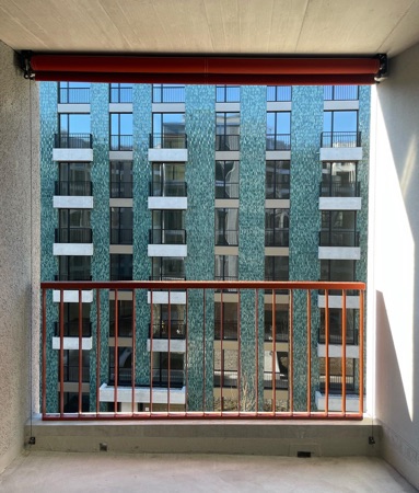 Fassaden, Fenster aus Beton, Metall · Manegg Mitte — Neff Neumann Architekten