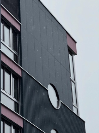 Fassaden, Fenster aus Metall, Glas · Alterswohnen Rehbühl — Neff Neumann Architekten