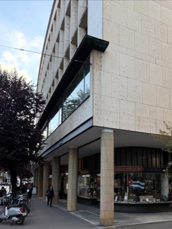 Fassaden, Fenster aus Metall, Glas · Geschäftshaus Bleicherhof — Otto Rudolf Salvisberg
