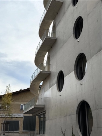 Fassaden, Fenster aus Beton, Metall · Office and Commercial Building Binzstrasse — EM2N