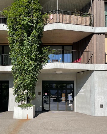 Türen, Balkone aus Beton, Metall · Mehr als Wohnen, Haus E — Müller Sigrist Architekten