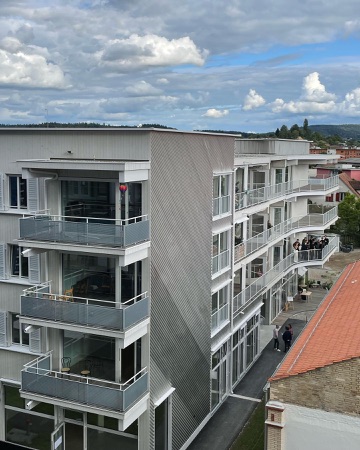 Fassaden, Fenster aus Holz, Metall · Hobelwerk, Haus D — Pascal Flammer