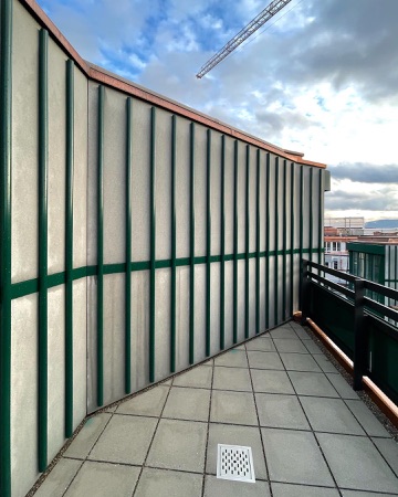 Handläufe, Balkone aus Metall, Keramik · Apartment Building Hofackerstrasse — EMI Architekten