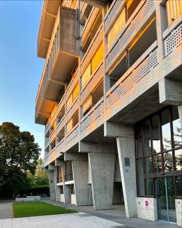 Fassaden, Balkone aus Beton, Metall · Wohnsiedlung Unteraffoltern II — Georges-Pierre Dubois