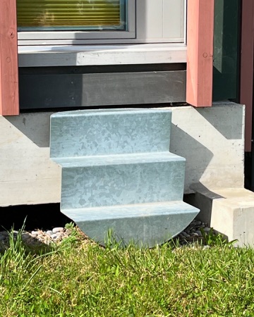Beton, Metall · Wohnsiedlung Kuppe, Quartier Trift — Esch Sintzel Architekten