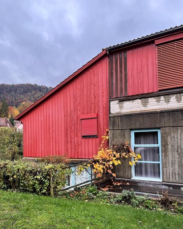 Fassaden, Fenster aus Beton, Holz · Rudolf Steiner Schule — Fritz Schmocker