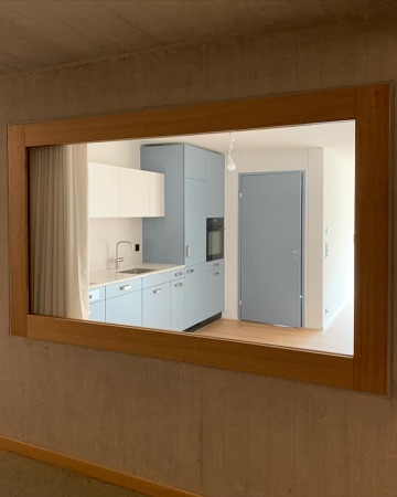 Fenster, Küchen aus Beton, Holz · Mattenhof 3 — Galli Rudolf Architekten