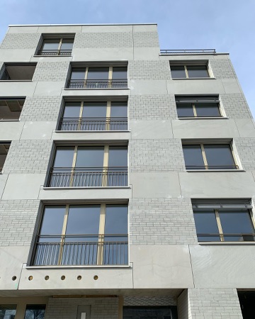 Fassaden, Fenster aus Beton, Metall · Mattenhof 3 — Galli Rudolf Architekten