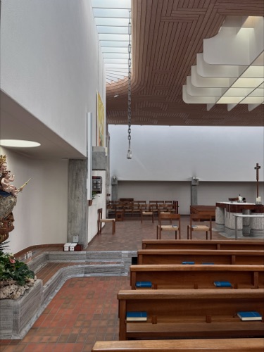 Oberlichter, Decken aus Holz · Kirche Maria-Hilf — Walter Moser