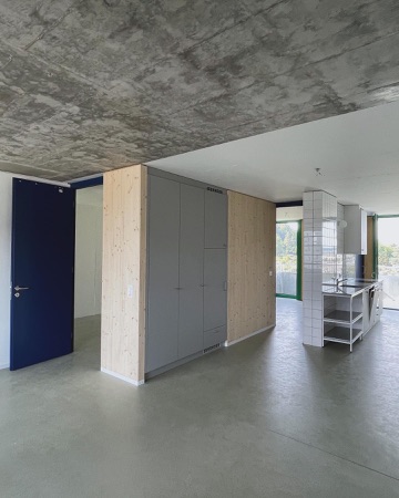Türen, Küchen aus Beton, Holz · Guggach III — Donet Schäfer Reimer Architekten