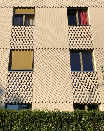 Fassaden, Fenster aus Holz, Metall · Wohnhaus Felsenrain — Hunkeler Hürzeler Architekten