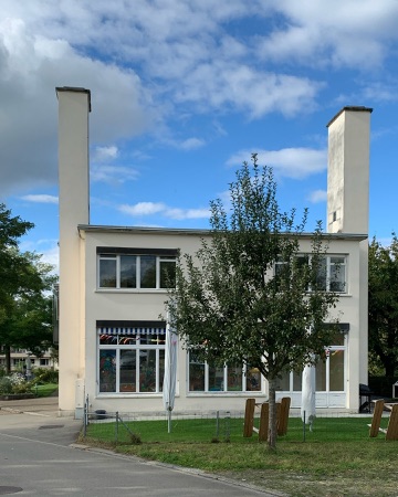 Fassaden, Fenster aus Verputz · Werkbundsiedlung Neubühl — Max Ernst Haefeli / Werner Max Moser