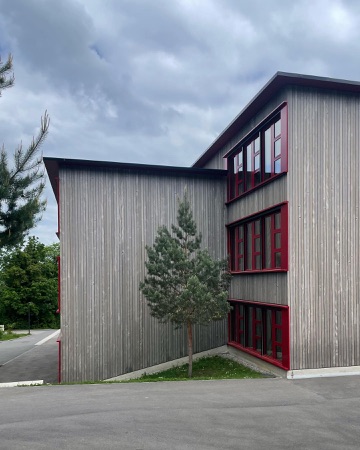 Fassaden, Fenster aus Holz, Metall · Sonnenberg — Oxid Architektur