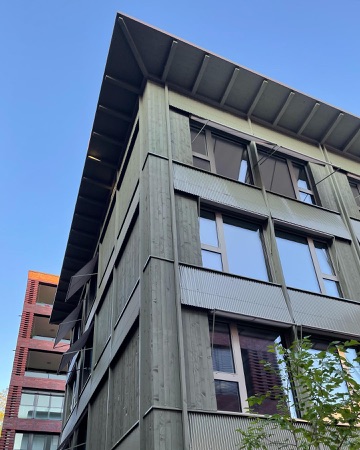 Fassaden, Fenster aus Holz, Metall · Schul- und Forschungsgebäude Careum 3 — Bhend & Schlauri Architekten