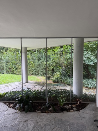 Fenster, Stützen aus Glas, Naturstein · Atelier Doldertal — Alfred & Emil Roth / Marcel Breuer
