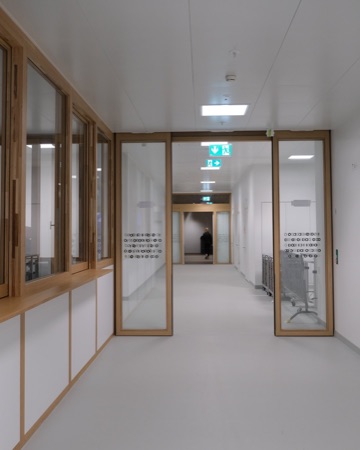 Fenster, Türen aus Holz, Glas · Kinderspital Zürich — Herzog & de Meuron