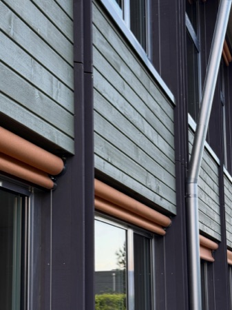 Fassaden, Fenster aus Holz, Metall · Atelierhäuser Horgen Ebnet — Neff Neumann Architekten