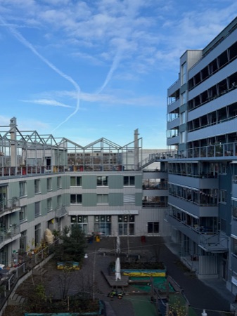 Fassaden, Balkone aus Metall, Glas · Westhof Dübendorf — Conen Sigl Architekten